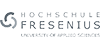 Professur im Schwerpunkt Tourismus-, Hotel- und Eventmanagement - Hochschule Fresenius für Management, Wirtschaft & Medien GmbH - Logo