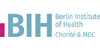 Projektmanager (m/w/d) für translationale Projekte - Berliner Institut für Gesundheitsforschung (BIG) - Berlin Institute of Health (BIH) - Logo