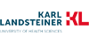 Professorship Biomedical and Public Health Ethics - Karl Landsteiner University of Health Sciences (KL) - Logo