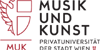 Professur für die Fachbereiche Instrumental- und Gesangspädagogik und Kunst- und Kulturvermittlung - Musik und Kunst Privatuniversität der Stadt Wien - Logo