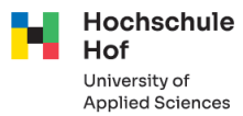 Professur (W2) E-Commerce & Digital Marketing - Hochschule Hof - Logo