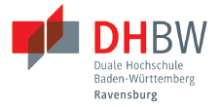 Professur (W2) für Betriebswirtschaftslehre - Duale Hochschule Baden-Württemberg (DHBW) Ravensburg - Logo
