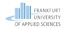 Nachhaltigkeitsprofessur (W2) für Nachhaltige Freiraum- und Stadtgestaltung - Frankfurt University of Applied Sciences - Logo