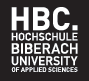 Professur (W2) Produktions- und Automatisierungstechnik im Bauwesen, insbesondere Holzbau - Hochschule Biberach (HBC) - Logo