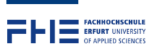 Verwaltungsbeschäftigter (d/m/w) für Öffentlichkeits- und Pressearbeit - Fachhochschule Erfurt - Logo