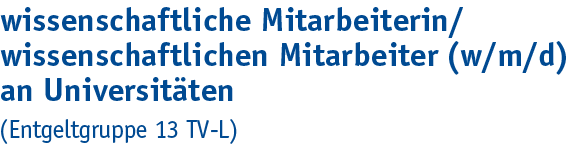 Wissenschaftlicher Mitarbeiter (m/w/d) - Uni Duisburg-Essen - logo