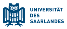 Tenure Track Professorship (W2) in Computer Science and related areas - Universität des Saarlandes - Logo