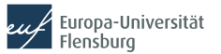 Juniorprofessur (W1) mit Tenure Track (W3) für Ökologie und Nachhaltigkeit - Europa-Universität Flensburg - Logo