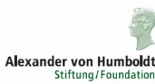 Alexander von Humboldt - Professuren - Alexander von Humboldt-Stiftung - Logo
