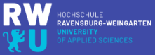 Professur (W2) Rechnungswesen und Wirtschaftsrecht - Hochschule Ravensburg-Weingarten - Logo