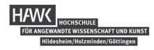 Verwaltungsprofessur (W2) für das Lehrgebiet Regelungstechnik und Systemmodellierung - Hochschule für angewandte Wissenschaft und Kunst (HAWK) Hildesheim, Holzminden, Göttingen - Logo