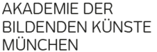 Professur (W3) für aktuelle digitale Medien - Akademie der Bildenden Künste München - Logo