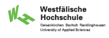 Professur (W2) Mechatronische Systeme - Westfälische Hochschule Gelsenkirchen - Logo