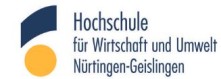 Professur (W2) für Kunsttherapie - Hochschule für Wirtschaft und Umwelt Nürtingen-Geislingen (HfWU) - Logo