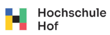 Professur (W2) Intelligente Autonome Systeme - Hochschule Hof - University of Applied Sciences - Logo