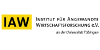 Wissenschaftlicher Mitarbeiter (m/w/d) im Bereich der qualitativen Arbeitsmarkt- und Sozialforschung - Institut für Angewandte Wirtschaftsforschung (IAW) e.V. - Logo