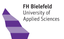 W2-Professuren für das Lehrgebiet Hebammenwissenschaft - Fachhochschule Bielefeld - Logo