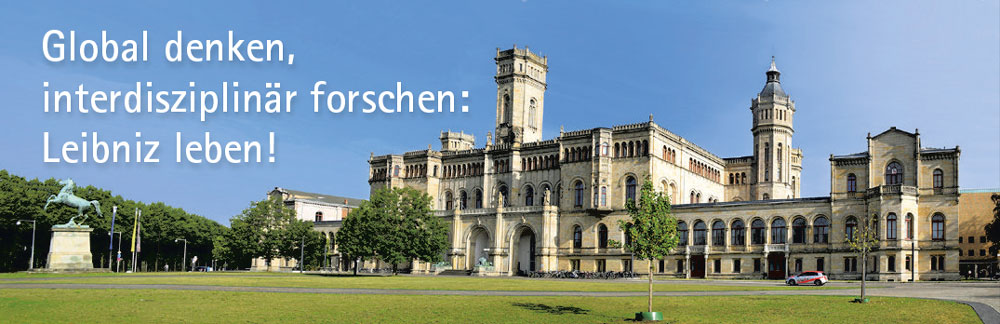 Universitätsprofessur (m/w/d) für Architekturtheorie - Gottfried-Wilhelm-Leibniz-Universität Hannover - Gottfried-Wilhelm-Leibniz-Universität Hannover - Header