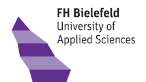 W2-Professur für das Lehrgebiet Therapiewissenschaften - Fachhochschule Bielefeld - Logo