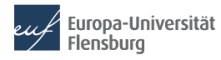 Juniorprofessur (W1) mit Tenure Track (W3) für die beruflichen Fachrichtungen Metalltechnik und Fahrzeugtechnik und deren Didaktiken (d/m/w) - Europa-Universität Flensburg - Logo