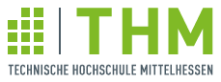 W2-Professur Ressourceneffiziente, klimafreundliche Mobilität - Technische Hochschule Mittelhessen Gießen - Logo