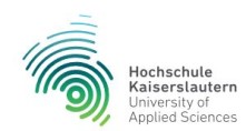 Professur Werkstoff- und Fertigungstechnik (W2) - Hochschule Kaiserslautern - Logo