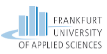 Professur Baubetrieb, Baubetriebswirtschaft - Frankfurt University of Applied Sciences - Logo