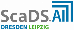 Wissenschaftliche*r Mitarbeiter*in (f/m/d) im Bereich Datenanalyse und Arbeitsgestaltung mit KI - Universität Leipzig - ScaDS.AI - Logo
