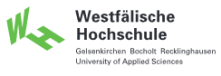 Professur Sustainability Management and Life Cycle Engineering (W2) - Westfälische Hochschule Gelsenkirchen Bocholt Recklinghausen - Logo