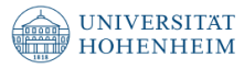 Professur (W3) für Lebensmittelchemie und Analytische Chemie - Universität Hohenheim - Logo