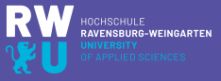 Professur Soziale Arbeit - Schwerpunkt Soziale Arbeit mit Kindern und Jugendlichen - Hochschule Ravensburg-Weingarten - Logo