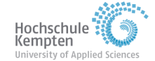 Professur (m/w/d) Werkstofftechnik und Metallkunde - Hochschule für angewandte Wissenschaften Kempten - Logo