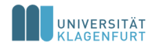 PROFESSOR of CORPORATE FINANCE - University of Klagenfurt - Logo