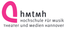 Leitung (m/w/d) der Abteilung Kommunikation und Marketing - Hochschule für Musik, Theater und Medien Hannover (HMTMH) - Logo