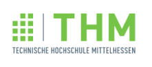 W2-Professur mit dem Fachgebiet Interaktive Mechatronik in der Biomedizinischen Technik - Technische Hochschule Mittelhessen (THM) - Logo