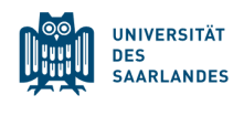 Studienkoordinatorin/Studienkoordinator (m/w/d) - Universität des Saarlandes - Logo