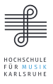 Professur für Musikpädagogik - Hochschule für Musik Karlsruhe - Logo
