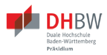 Hauptamtliche*r Vizepräsident*in für Duales Studium und Lehre (m/w/d) - Duale Hochschule Baden-Württemberg (DHBW) Stuttgart - Logo