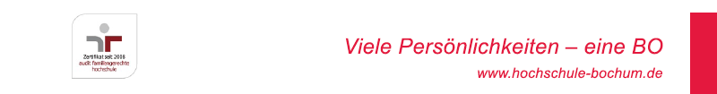 Hochschule Bochum - Footer