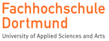 Vertretungsprofessur für das Fach Computer Vision und Robotik - Fachhochschule Dortmund - Logo