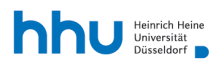 W1-Juniorprofessur für Datenvisualisierung/ Visual Analytics - Heinrich-Heine-Universität Düsseldorf - Logo