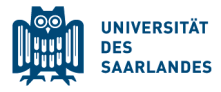 drei Doktorand:innen für das Nachwuchskolleg Europa des Clusters für Europaforschung CEUS - Universität des Saarlandes - Logo