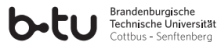 Professur (W2) Umweltplanung - Brandenburgische Technische Universität (BTU) Cottbus-Senftenberg - Logo