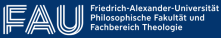 W3-Professur für Anglistische Literaturwissenschaft - Friedrich-Alexander-Universität Erlangen-Nürnberg - Logo