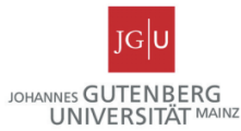 Universitätsprofessur (0,5) für Horn - Johannes Gutenberg-Universität Mainz - Logo