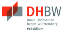 Rektor*in (m/w/d) der DHBW Stuttgart - Duale Hochschule Baden-Württemberg (DHBW) Stuttgart - Logo