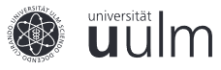 W3-Professur für Global Mental Health - Universität Ulm - Logo