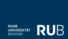 W2/W3 Professur für Experimentalphysik, Spektroskopie von Atomen und Molekülen mittels Lasermethoden - Ruhr-Universität Bochum - Logo
