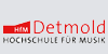 Zwei wissenschaftliche Mitarbeiter*innen digitale Lehrinnovation (m/w/d) - Hochschule für Musik Detmold - Logo