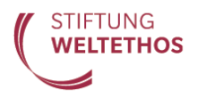 Direktorin / Direktor - Stiftung Weltethos für interkulturelle und interreligiöse Forschung, Bildung und Begegnung - Logo